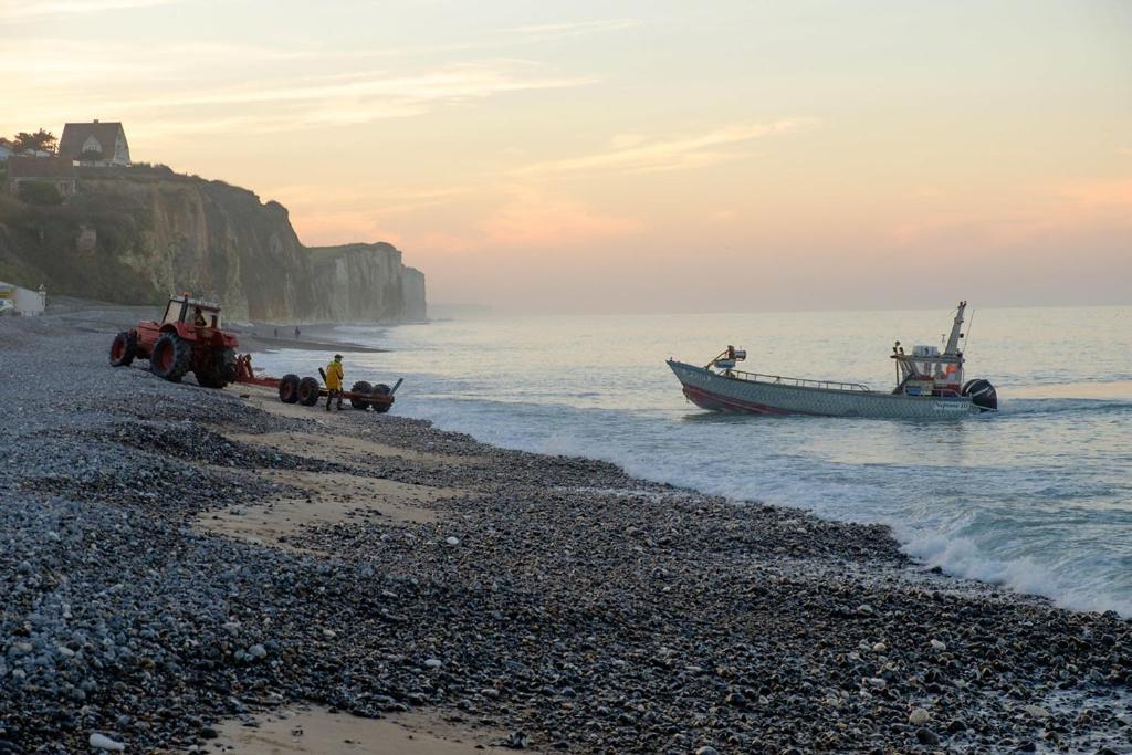 Le Petit Gite De La Roseraie Quiberville Kültér fotó